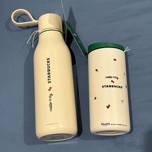 Starbucks hello kitty 12oz tumbler 20oz bottle